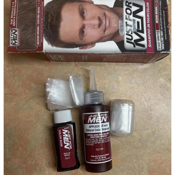 Just for Men 4933 Hair Color, Medium Brown - Picture 2 of 9
